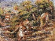 Pierre Renoir The Washerwomen oil